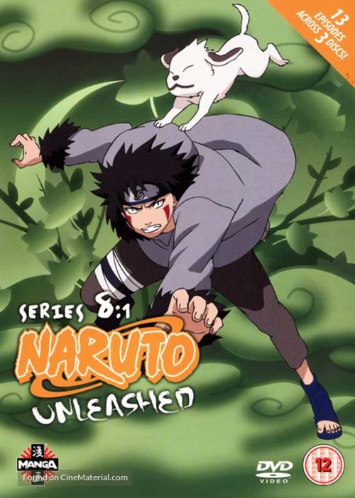 &quot;Naruto&quot; - British DVD movie cover