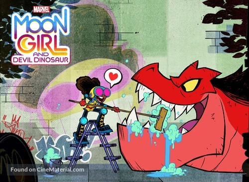 &quot;Marvel&#039;s Moon Girl and Devil Dinosaur&quot; - Video on demand movie cover
