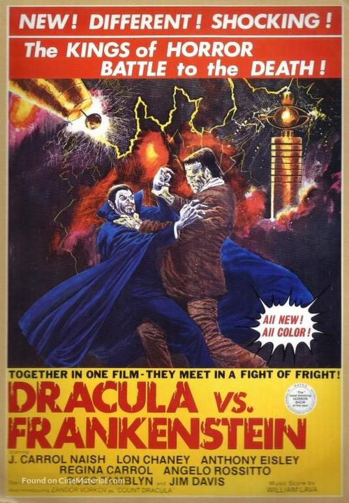 Dracula Vs. Frankenstein - Movie Poster