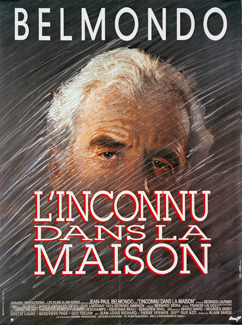 Inconnu dans la maison, L&#039; - French Movie Poster