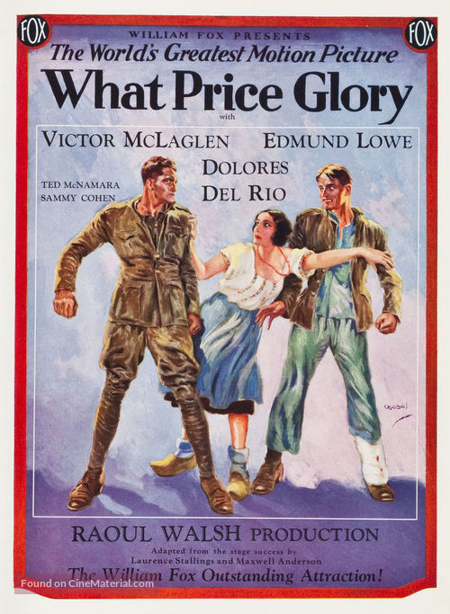 What Price Glory - poster