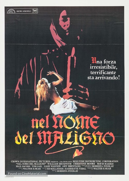 Prime Evil - Italian Movie Poster