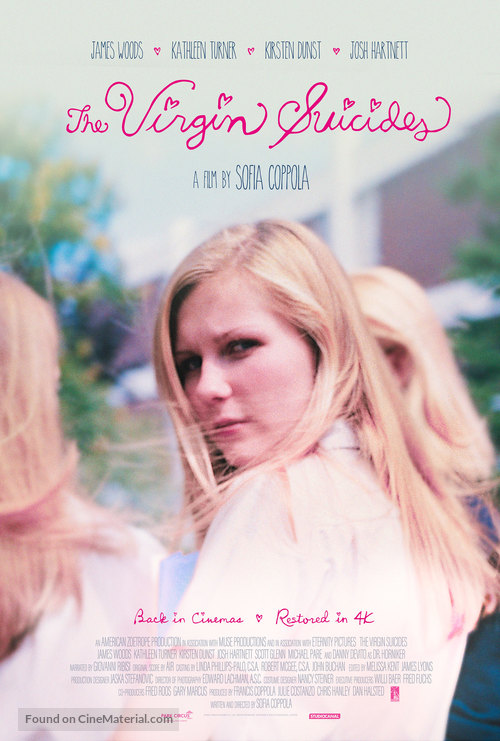 The Virgin Suicides - British Movie Poster