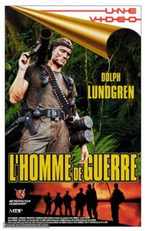 Men Of War - French VHS movie cover