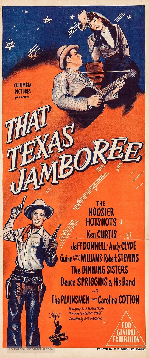 That Texas Jamboree - Australian Movie Poster