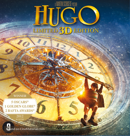 Hugo - Belgian Blu-Ray movie cover