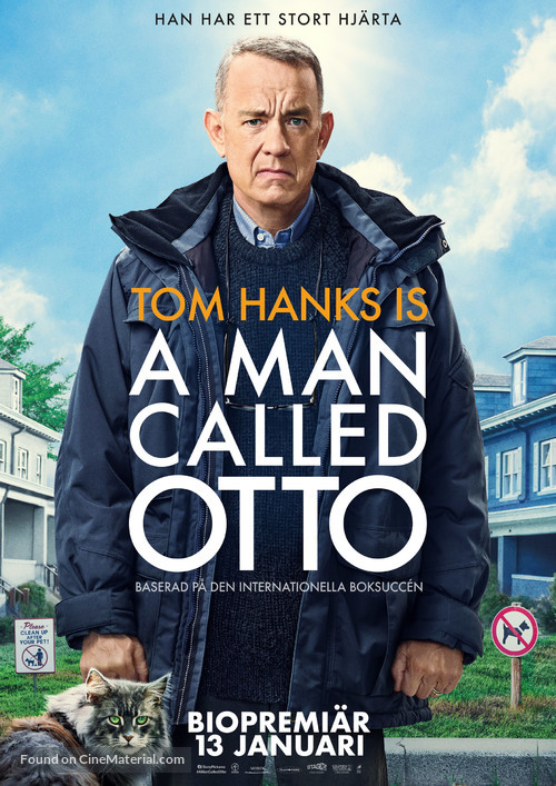 A Man Called Otto - Swedish Movie Poster