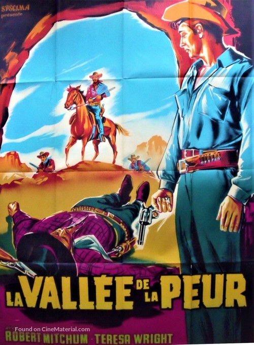 Pursued - French Movie Poster