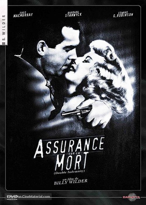 Double Indemnity - French DVD movie cover