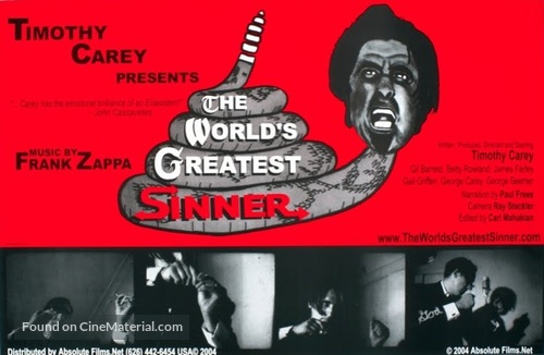 The World&#039;s Greatest Sinner - Movie Poster