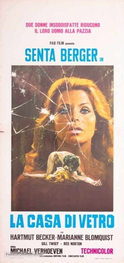 Wer im Glashaus liebt... - Italian Movie Poster