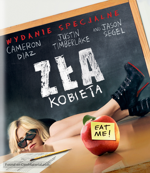 Bad Teacher - Polish Blu-Ray movie cover