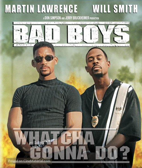 Bad Boys - Blu-Ray movie cover