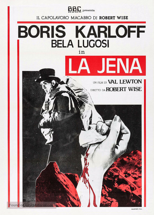The Body Snatcher - Italian Movie Poster