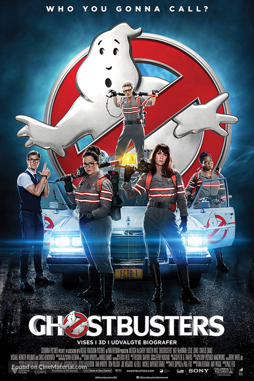 Ghostbusters - Danish Movie Poster