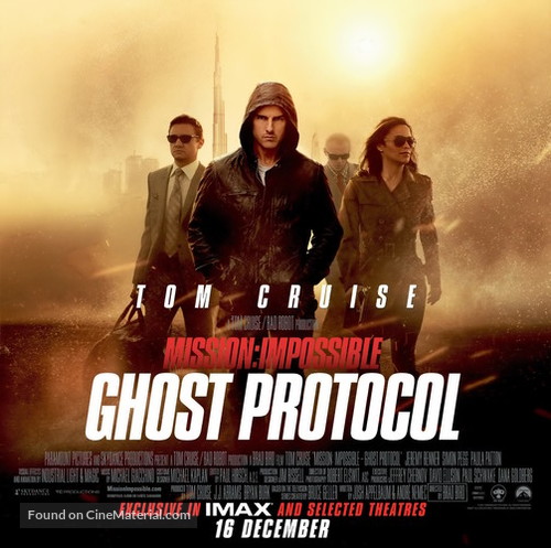 Mission: Impossible - Ghost Protocol - Movie Poster