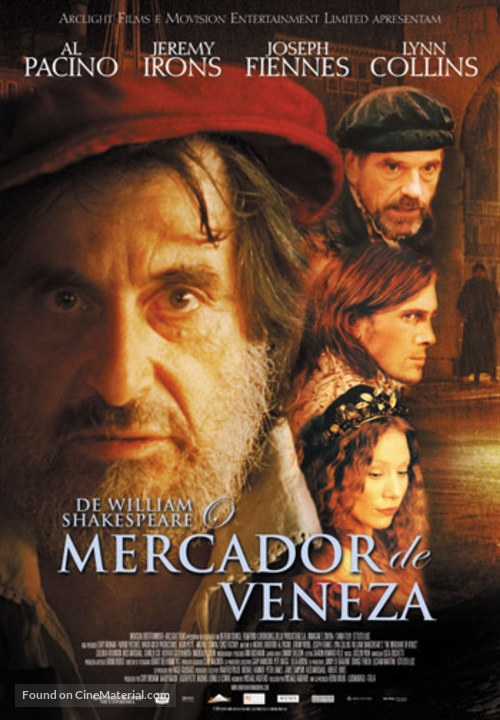 The Merchant of Venice - Portuguese Movie Poster
