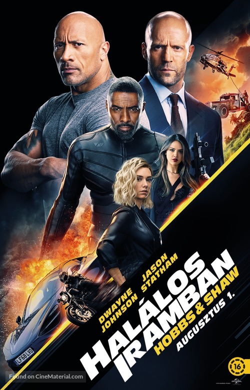 Fast &amp; Furious Presents: Hobbs &amp; Shaw - Hungarian Movie Poster