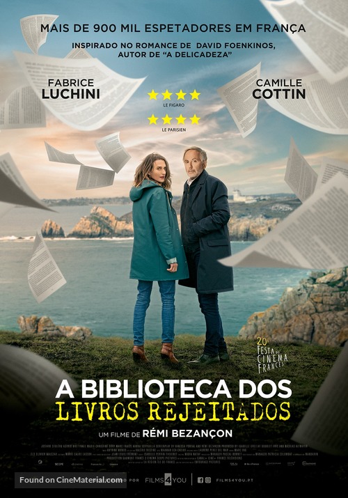 Le myst&egrave;re Henri Pick - Portuguese Movie Poster