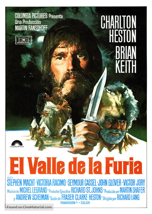 The Mountain Men - Spanish Movie Poster
