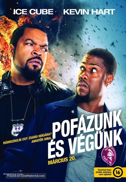Ride Along - Hungarian Movie Poster