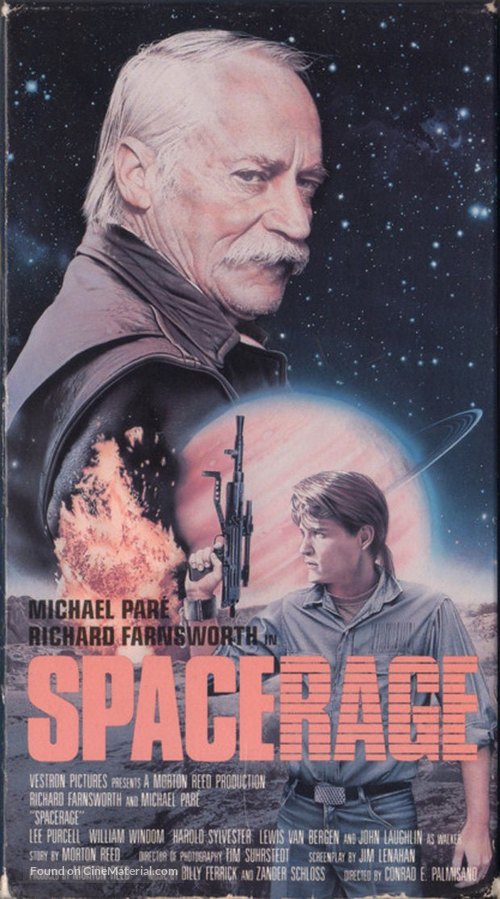 Space Rage - VHS movie cover