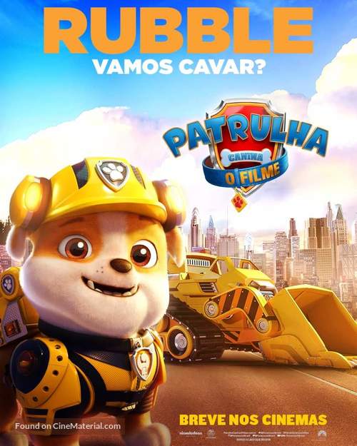 Paw Patrol: The Movie - Brazilian Movie Poster