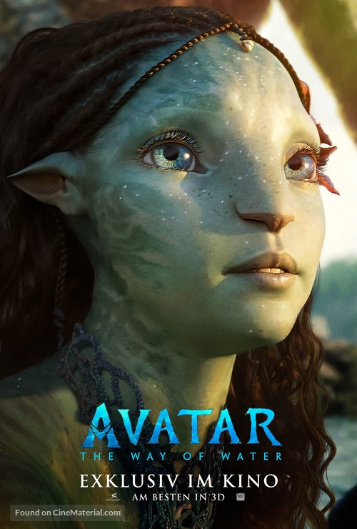 Avatar: The Way of Water - German Movie Poster