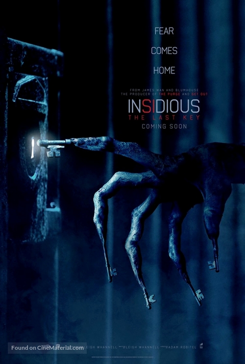 Insidious: The Last Key - British Movie Poster