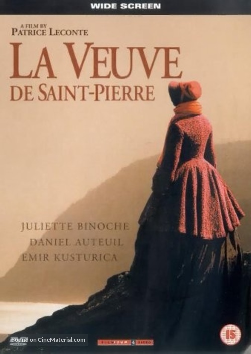 La veuve de Saint-Pierre - British DVD movie cover