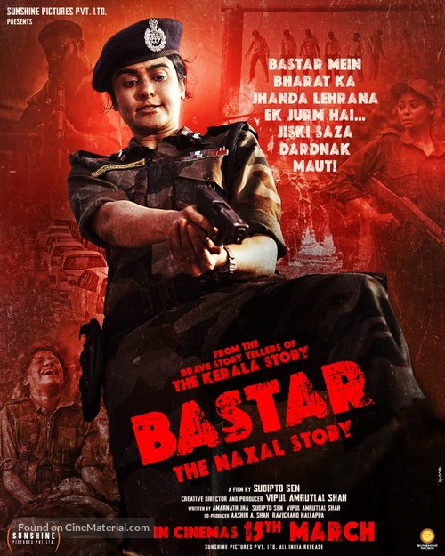 Bastar: The Naxal Story - Indian Movie Poster