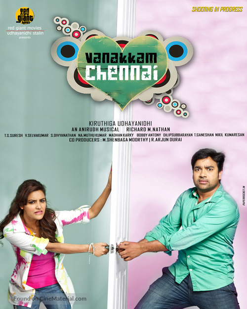 Vanakkam Chennai - Indian Movie Poster