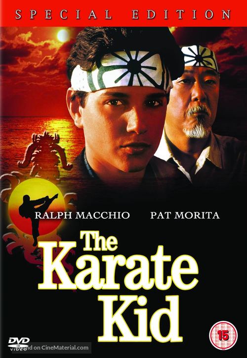 The Karate Kid - British DVD movie cover