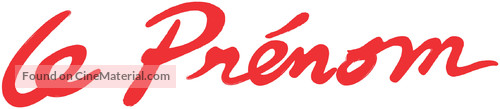Le pr&eacute;nom - French Logo