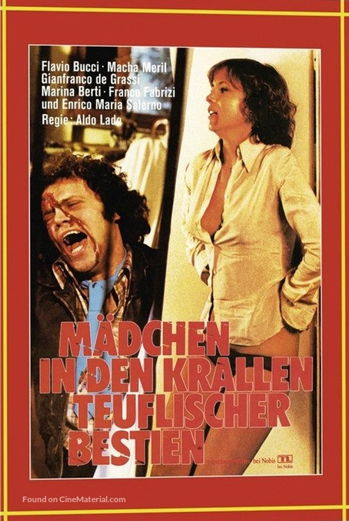 L&#039;ultimo treno della notte - German Blu-Ray movie cover