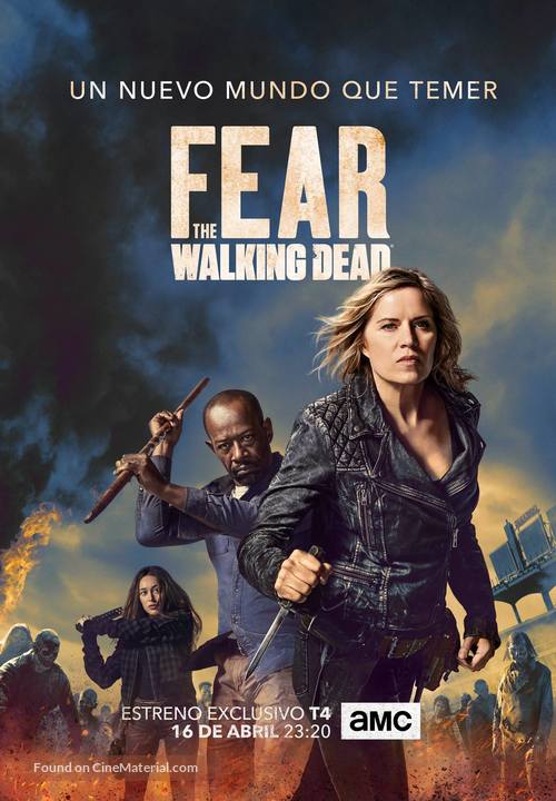 &quot;Fear the Walking Dead&quot; - Spanish Movie Poster