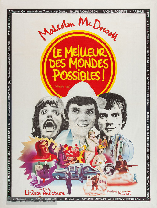 O Lucky Man! - French Movie Poster