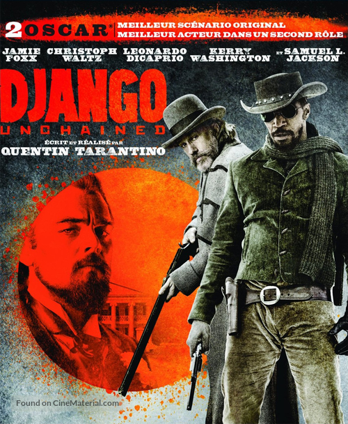 Django Unchained - French Blu-Ray movie cover