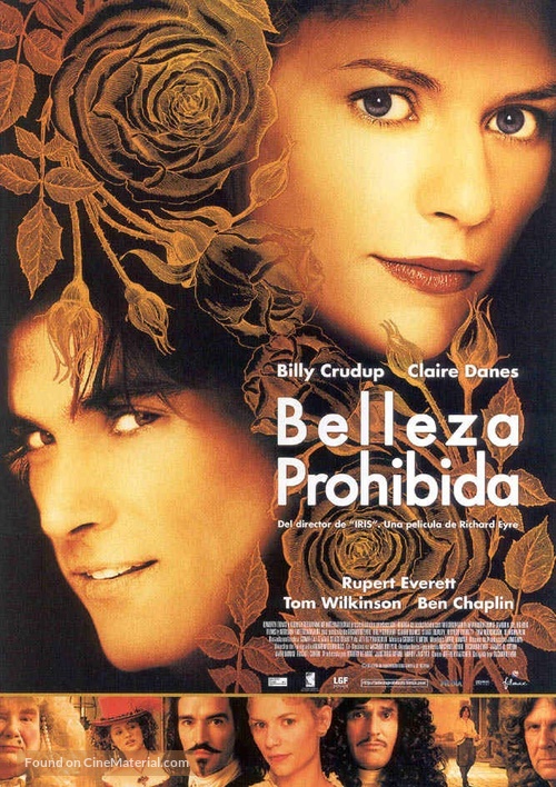 Stage Beauty - Spanish Movie Poster