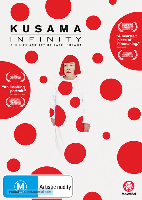 Kusama: Infinity - Australian DVD movie cover