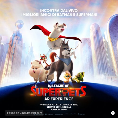 DC League of Super-Pets - Italian Movie Poster
