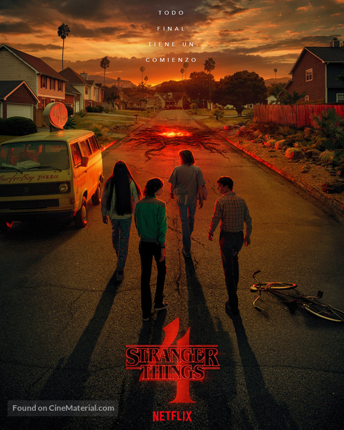 &quot;Stranger Things&quot; - Spanish Movie Poster