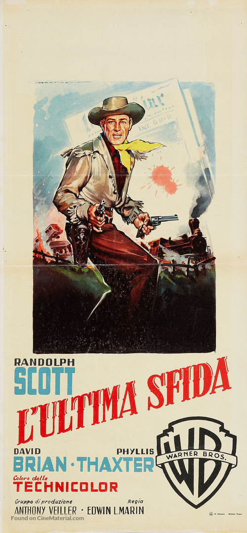 Fort Worth - Italian Movie Poster