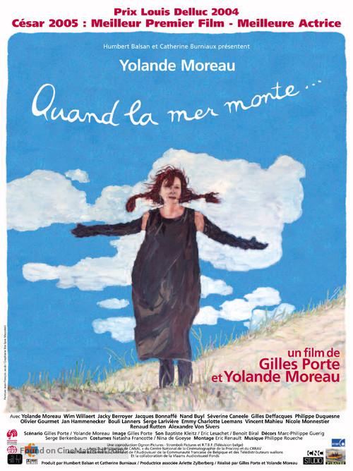 Quand la mer monte... - French Movie Poster