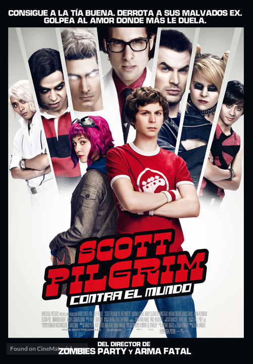 Scott Pilgrim vs. the World - Spanish Movie Poster