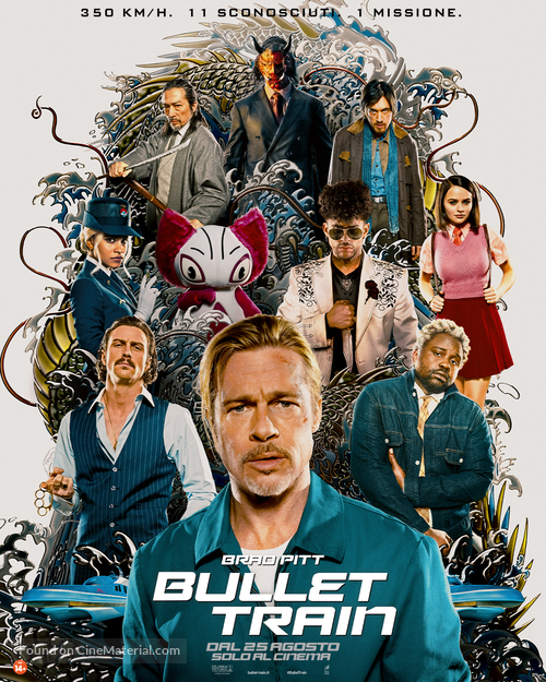 Bullet Train - Italian Movie Poster