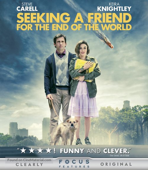 Seeking a Friend for the End of the World - Blu-Ray movie cover