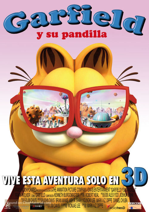 Garfield&#039;s Pet Force - Spanish Movie Poster