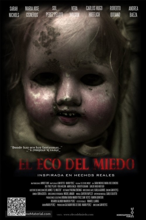 El eco del miedo - Mexican Movie Poster