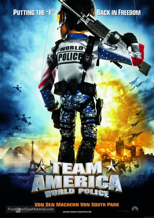 Team America: World Police - German Movie Poster